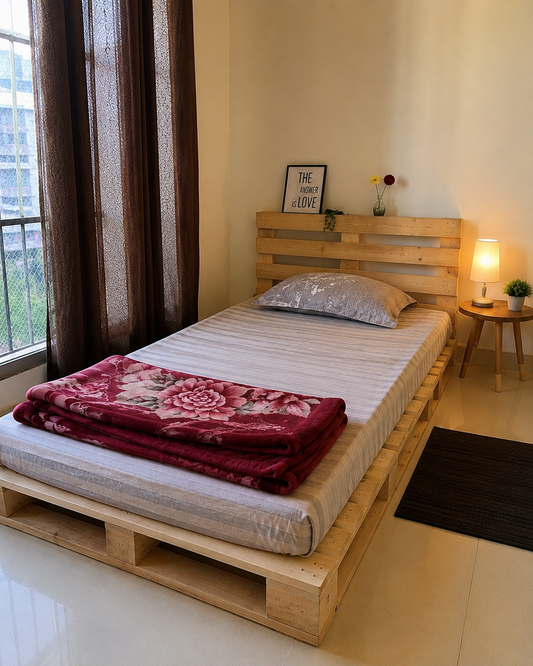 Single Pallet Bed